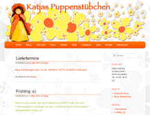Tablet Screenshot of katjas-puppenstuebchen.de